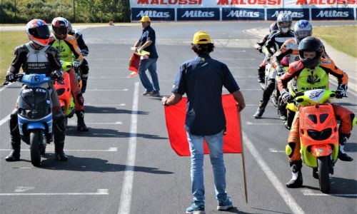 Tretjič letos na delu vozniki minimota, minigp-ja, skuterjev in supermota