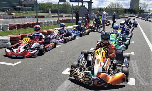 Na karting dirki v Rechnitzu slovenski vozniki uspešni