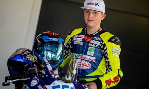 Cestno hitrostni motociklisti na dirki Alpe Adria na Grobniku