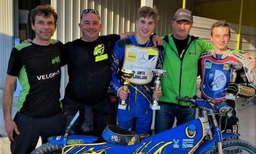 Maja 2022 v Krškem kvalifikacijska dirka mladih speedway voznikov