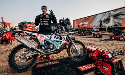 Marčič osmič na reliju Dakar