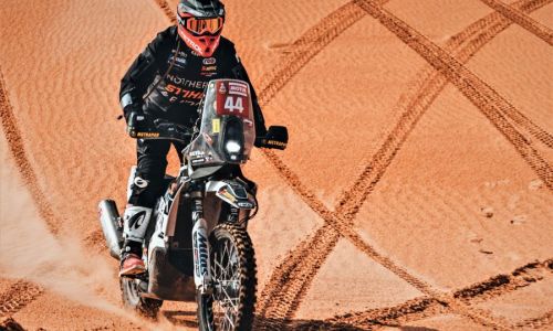 Marčič na reliju Dakar stopnjuje ritem