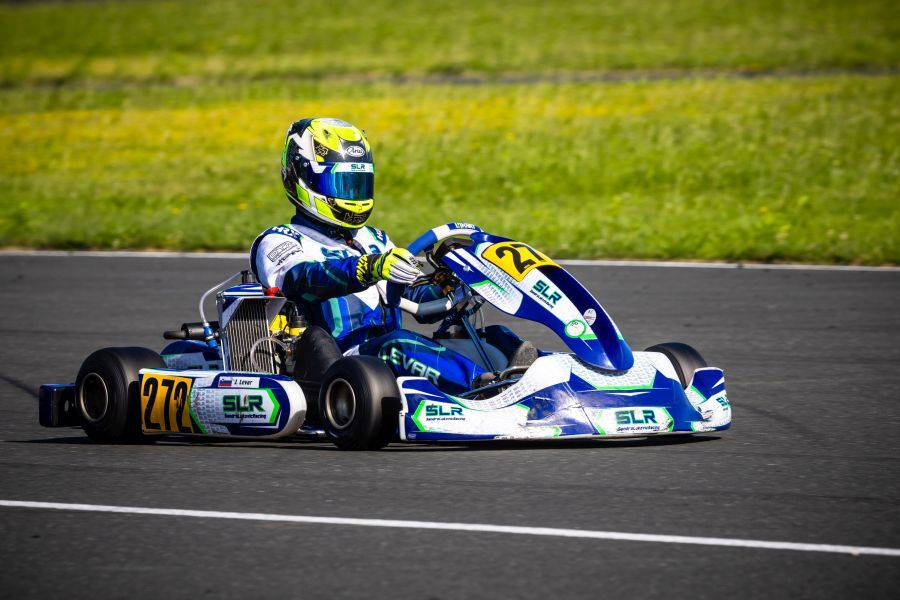 Jure Levar na svetovni sceni ni uspel potrditi dobre forme, s katero je na domačih progah prišel do naslova državnega prvaka v razredu Rotax Junior. (Foto/Arhiv AMZS)