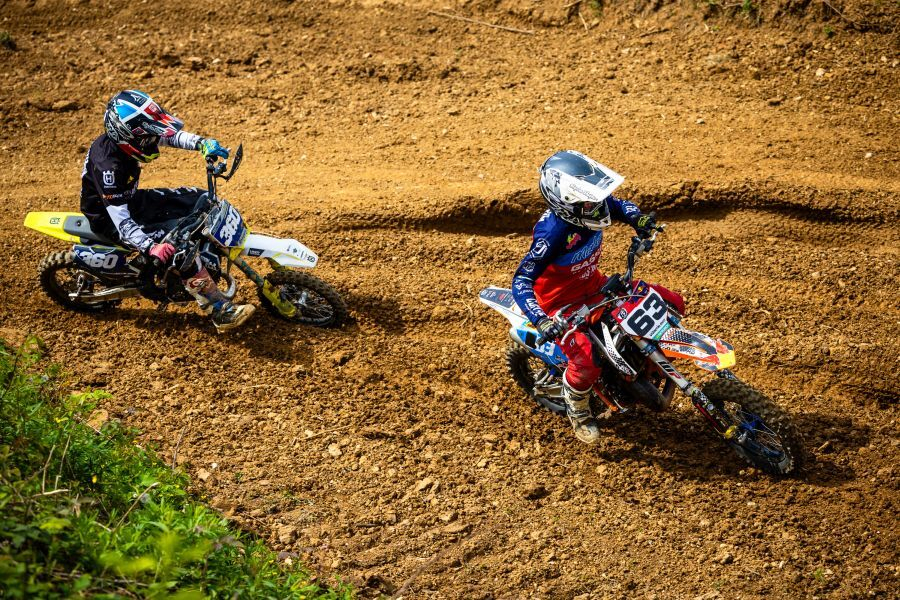 Svit Vižintin (63) je bil v Loketu v razredu EMX 65 boljši od Tima Repnika (360). (Foto/Arhiv AMZS)
