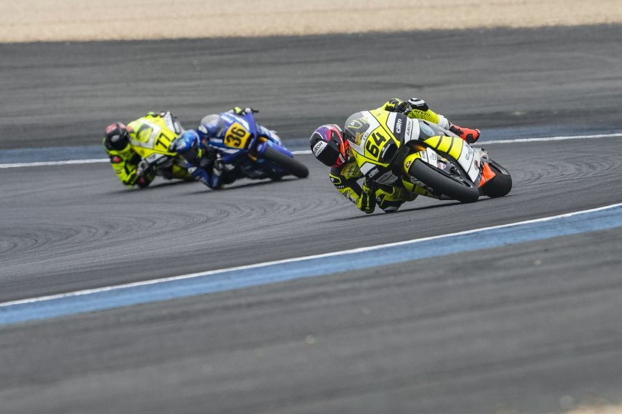 Enej Krševan (64) je v Barceloni prišel do novih točk za skupni seštevek razreda moto 2.