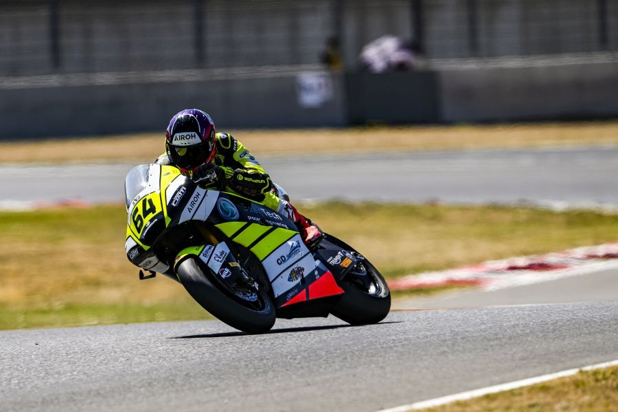 Enej Krševan (64) je v Misanu vknjižil nove točke evropskega prvenstva cestno hitrostnih motociklistov razreda moto 2.