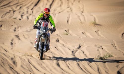Simon Marčič reli Dakar zaključil najbolje doslej
