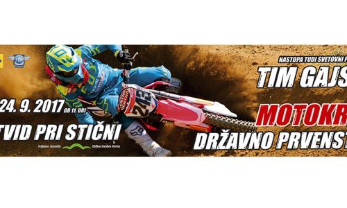 Tim Gajser in najboljši motokrosisti to nedeljo v Šentvidu