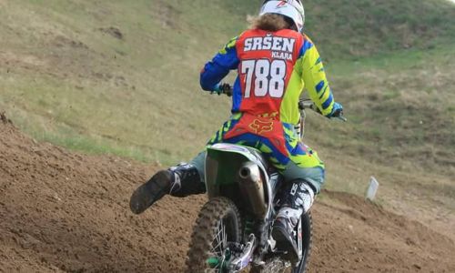 Klara Sršen pred tretjo dirko EMX