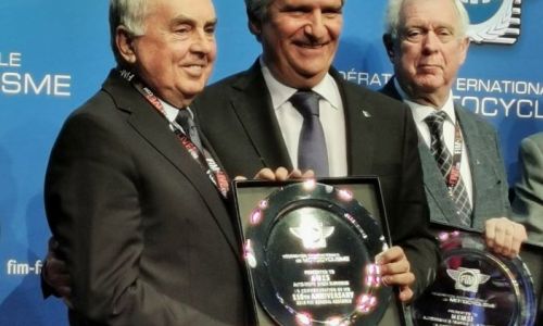 AMZS na skupščini FIM prejel priznanje ob 110-letnici