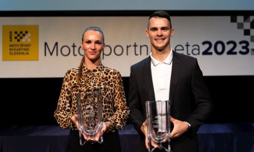 Tim Gajser in Tjaša Fifer motošportnika leta 2023